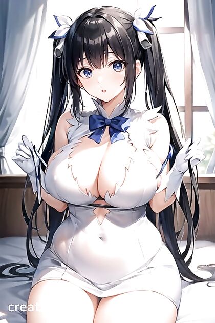 Hestia's Busty Bridal Bliss - A Private Bedroom Fantasy