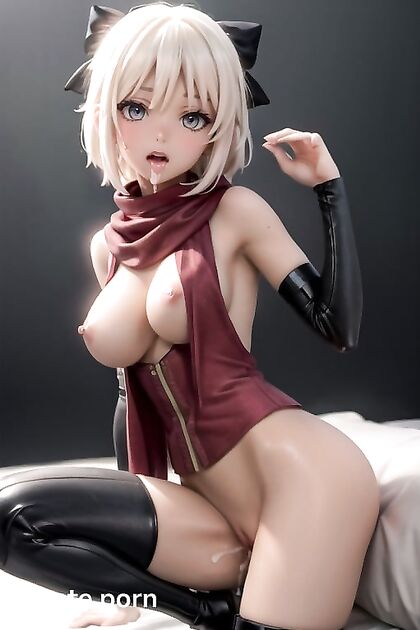 Throaty Moans Echo as Naked Okita Sōji Takes It Deep in 3D Hentai Glory