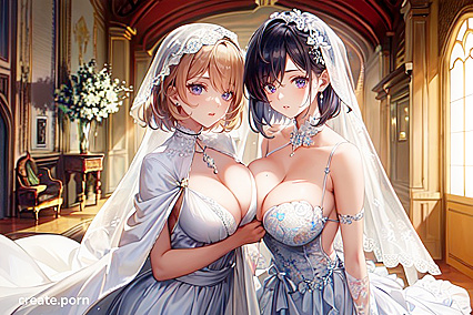 Bride in Short-Ass Wedding Dress Gets Pounded by Dick-Wielding Perverts