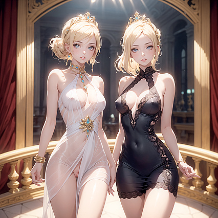 Doubling Down on Double Princess Porn - Hentaified XXX Pic