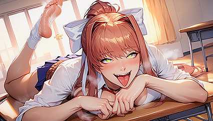 Front View Steaming Hot Hentai AI Fucking with Laughter