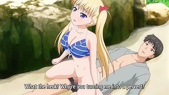 Blonde Demon Girl Hentai - Demon Father Refresh 1 - Blonde hentai teenie fucked by dad while lifeguard  watches | HentaiSmile.com