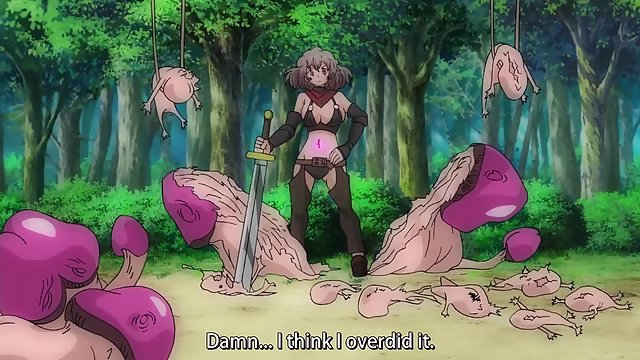 Anime Jungle Girl Hentai - Branded Azel 1 - Warrior anime girl is gangbanged by mushroom monsters |  HentaiSmile.com