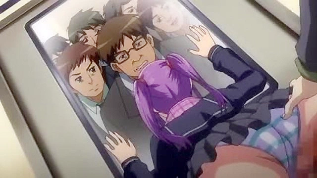 Last Molester Train NEXT 2 Horny hentai sluts have public  